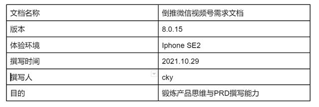 拆解微信视频号并倒推PRD文档  视频号 第2张