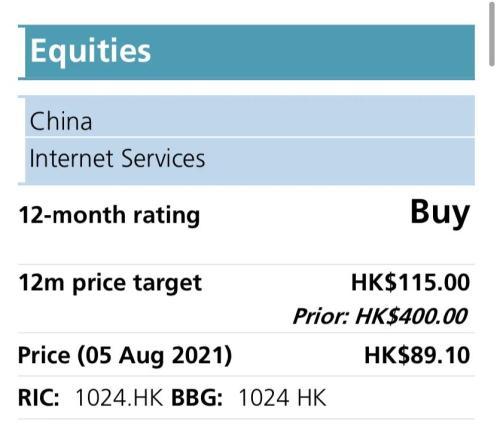 惊呆！快手目标价被大幅调低70%！什么情况？