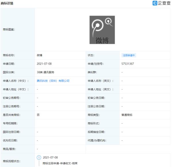 腾讯微博要复活了？腾讯申请微博商标 或与新浪再战