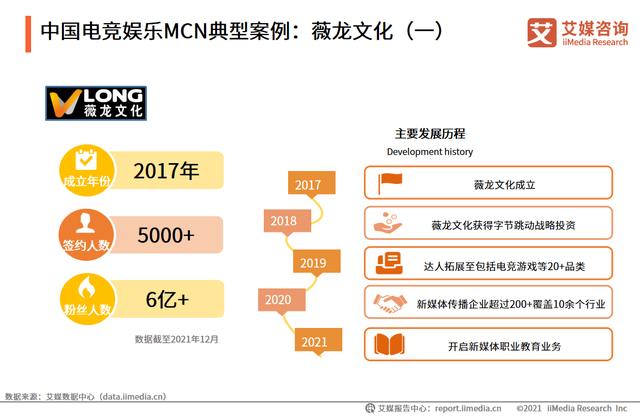 2021年中国MCN行业案例分析：薇龙文化