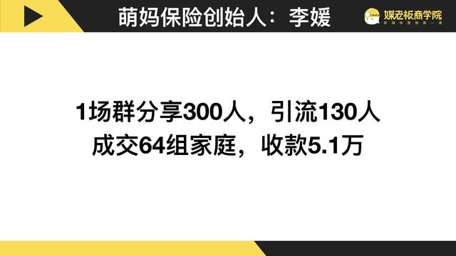 一场群分享300人，引流130人，成交64组家庭，收款5.1万，怎么做  引流 第9张